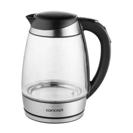 Concept RK4120 - Rychlovarná konvice s termotegulací 1,7 l 2200W/230V nerez