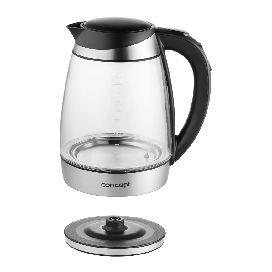 Concept RK4120 - Rychlovarná konvice s termotegulací 1,7 l 2200W/230V nerez