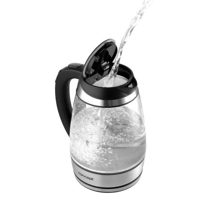 Concept RK4120 - Rychlovarná konvice s termotegulací 1,7 l 2200W/230V nerez