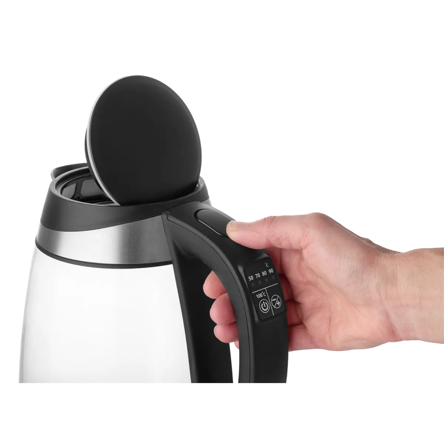 Concept RK4120 - Rychlovarná konvice s termotegulací 1,7 l 2200W/230V nerez