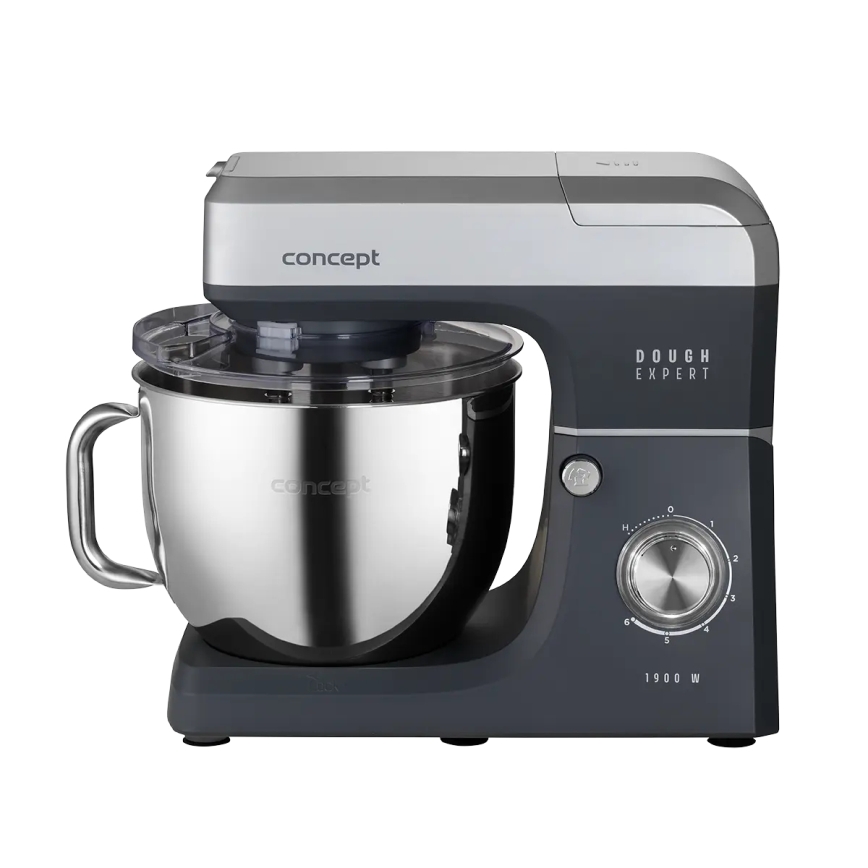 Concept RM6000 - Kuchyňský planetární robot  DOUGH EXPERT 1900W/230V antracit/nerez