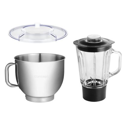 Concept RM6000 - Kuchyňský planetární robot  DOUGH EXPERT 1900W/230V antracit/nerez