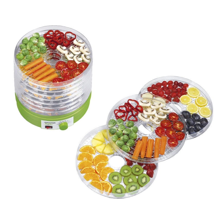 Concept SO1025 - Sušička potravin 245W/230V zelená