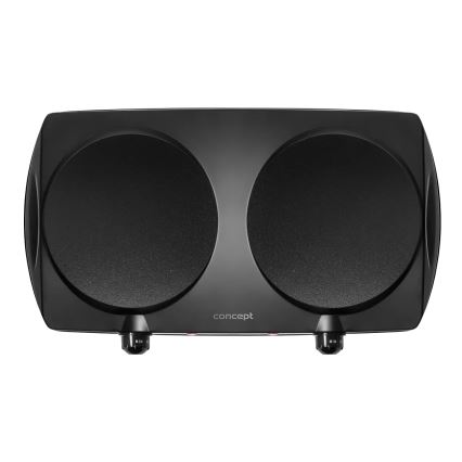 Concept VE3060 - Dvouplotýnkový vařič 2500W/230V černá