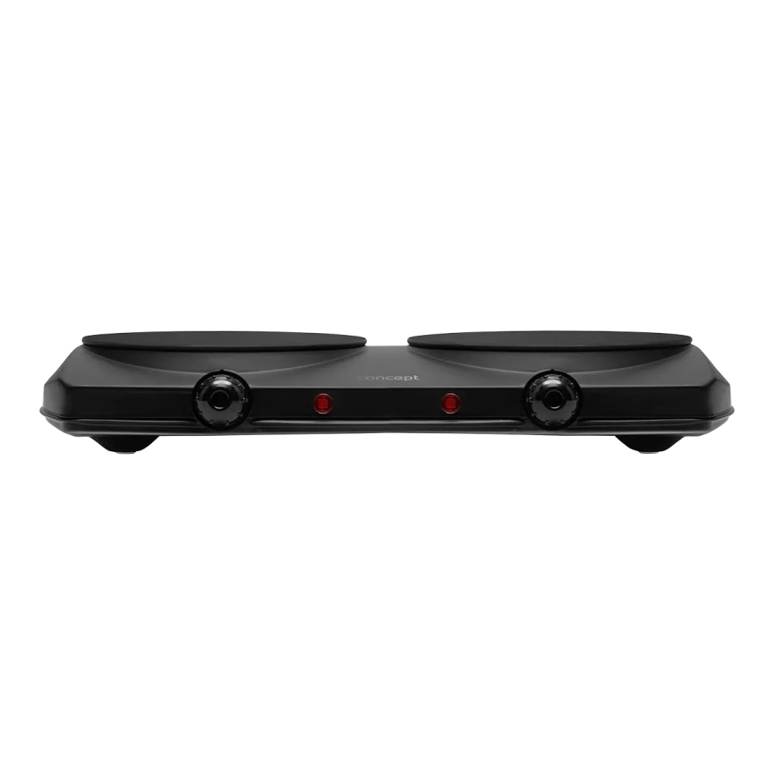 Concept VE3060 - Dvouplotýnkový vařič 2500W/230V černá