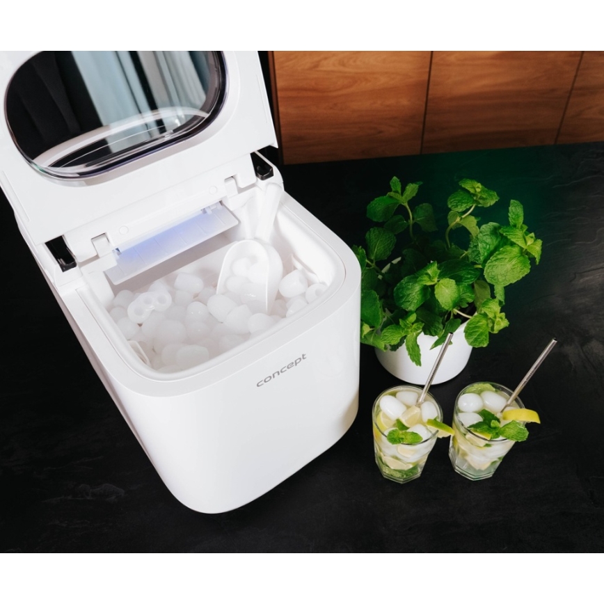 Concept VL1520 - Výrobník ledu 150W/230V Wi-Fi bílá
