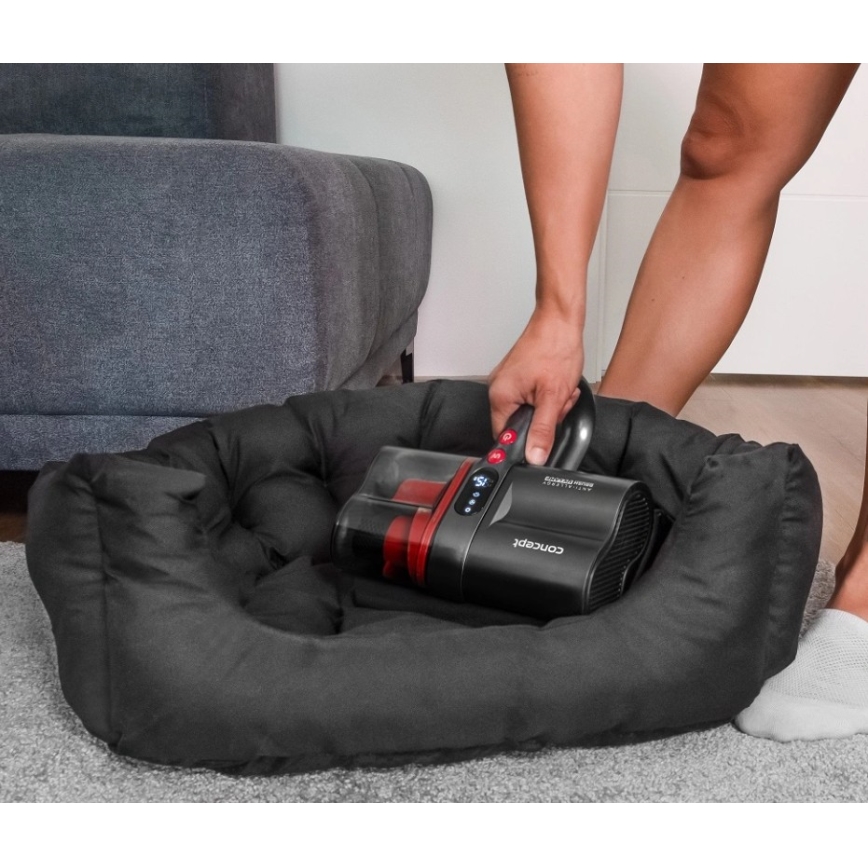 Concept VP2000 - Ruční antibakteriální vysavač s UV-C lampou LUMISTAR 120W/11,1V