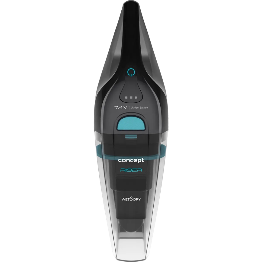 Concept VP4350 - Ruční vysavač WET & DRY RISER 50W/7,4V 2200 mAh černá