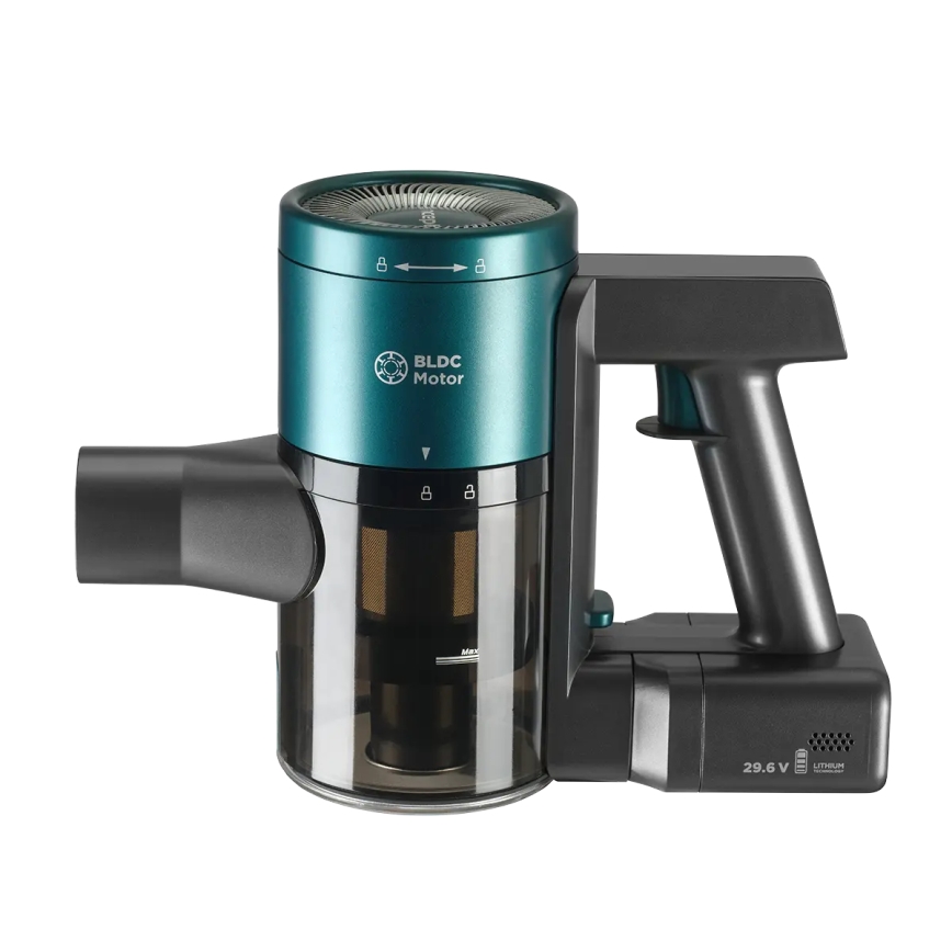 Concept VP6045 - Tyčový ruční vysavač 2v1 ICONIC SUCTION PRO 450W/29,6V 2500 mAh modrá