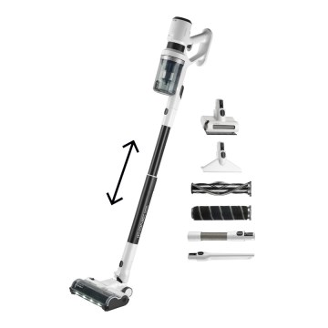 Concept VP6125 - Tyčový ruční vysavač 2v1 ICONIC Comfort Telescope 400W/29,6V 2000 mAh bílá
