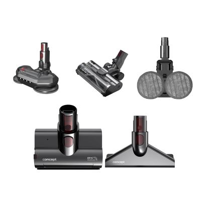 Concept VP6260 - Tyčový vysavač 4v1 ULTIMATE PRO+ 500W/29,6V 2200 mAh černá