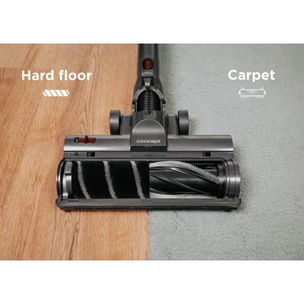 Concept VP6310 - Tyčový vysavač 3v1 ULTIMATE COMPLETE LIGHT 420W/25,9V 2200 mAh černá