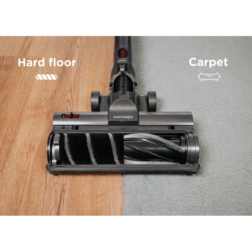 Concept VP6310 - Tyčový vysavač 3v1 ULTIMATE COMPLETE LIGHT 420W/25,9V 2200 mAh černá
