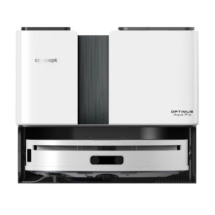 Concept VR4050 - Chytrý robotický vysavač s mopem 2v1 OPTIMUS AQUA PRO LASER 3D 600W/230V 5200 mAh Wi-Fi bílá