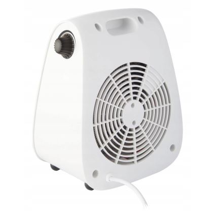 Concept vt7040 - Ventilátor s topným tělesem 1000/2000W/230V bílá