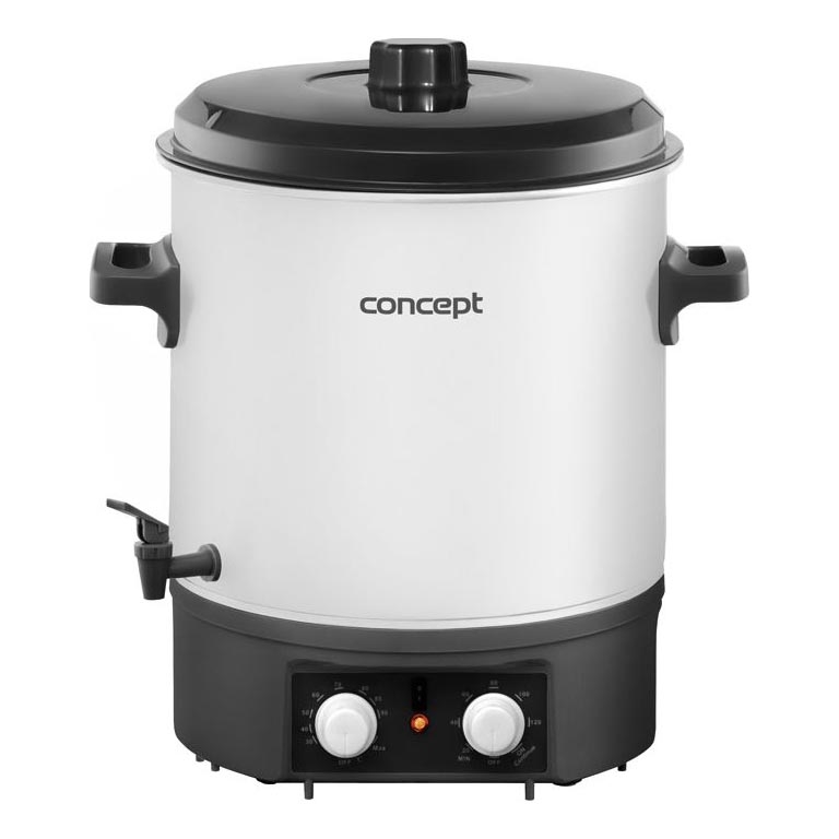 Concept ZH0030 - Zavařovací hrnec 27 l 2000W/230V bílá/černá