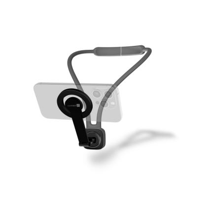 CONNECT IT CFF-6020-GY - Flexibilní magnetický dřžák telefonu na krk MagSafe