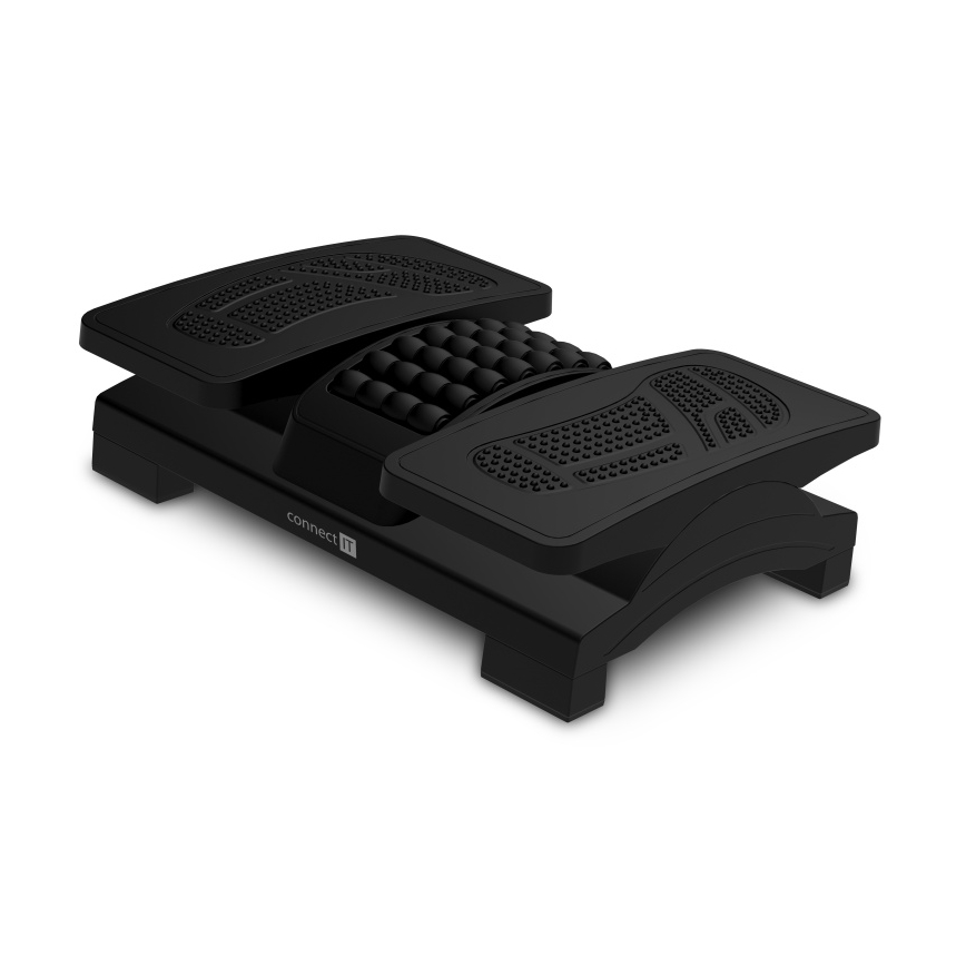 CONNECT IT CFH-4105-BK - Polohovatelná podložka pod nohy černá