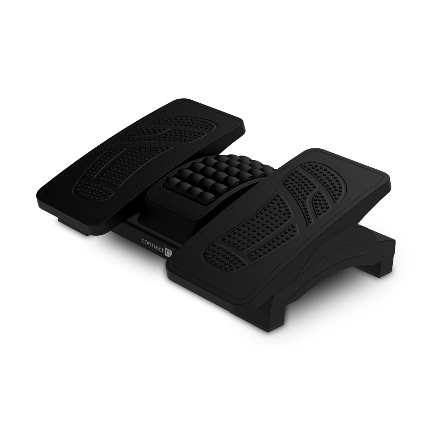 CONNECT IT CFH-4105-BK - Polohovatelná podložka pod nohy černá