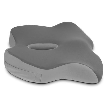CONNECT IT CFH-5901-GY - Anatomický polštář na židli šedá