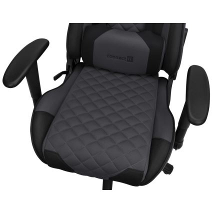 CONNECT IT CGC-1200-GY - Herní židle Monaco Pro šedá/černá