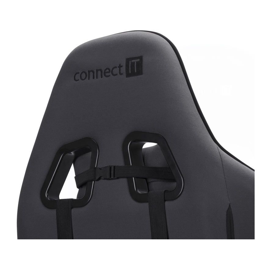 CONNECT IT CGC-1200-GY - Herní židle Monaco Pro šedá/černá