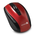CONNECT IT CI-1224 - Bezdrátová myš 800/1200/1600 DPI 2xAAA černá/červená