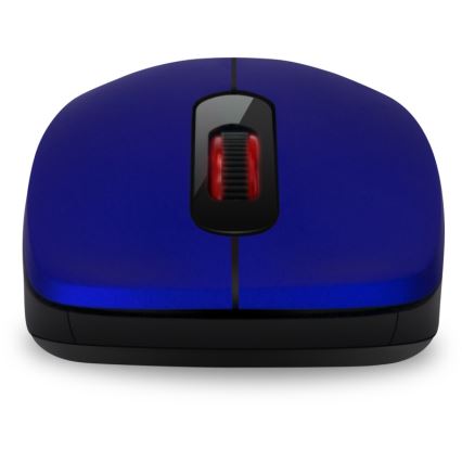 CONNECT IT CMO-2230-BL - Bezdrátová tichá myš MUTE 1200 DPI 1xAA černá/modrá