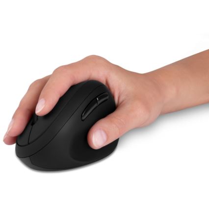 CONNECT IT CMO-2600-BK - Ergonomická bezdrátová myš 800/1200/1600 DPI 1xAA černá