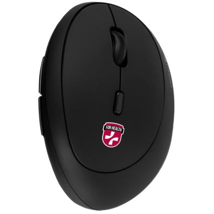 CONNECT IT CMO-2600-BK - Ergonomická bezdrátová myš 800/1200/1600 DPI 1xAA černá
