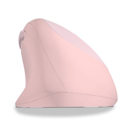 CONNECT IT CMO-2600-PK - Ergonomická bezdrátová myš 800/1200/1600 DPI 1xAA růžová
