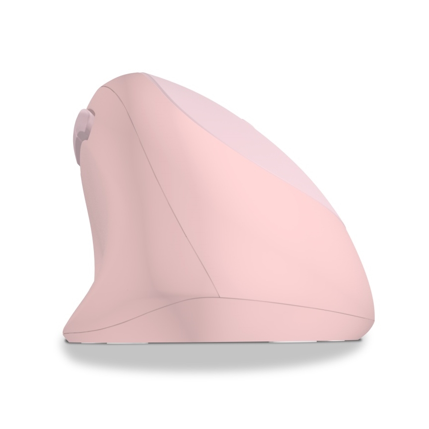 CONNECT IT CMO-2600-PK - Ergonomická bezdrátová myš 800/1200/1600 DPI 1xAA růžová