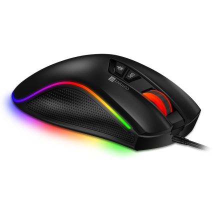 CONNECT IT CMO-3591-BK - LED RGB Drátová herní myš 500-7200 DPI černá