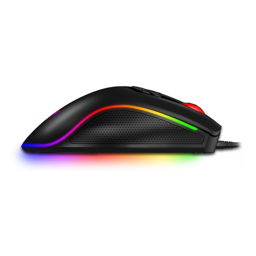 CONNECT IT CMO-3591-BK - LED RGB Drátová herní myš 500-7200 DPI černá