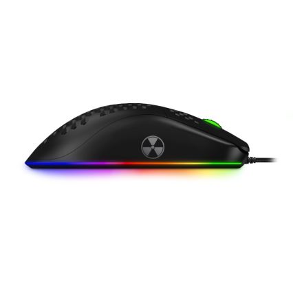 CONNECT IT CMO-5511-BK - LED RGB Drátová herní myš 200-12800 DPI černá