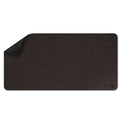 CONNECT IT CMP-4030-LG - Oboustranná podložka pod klávesnici a myš 90x40 cm černá/hnědá