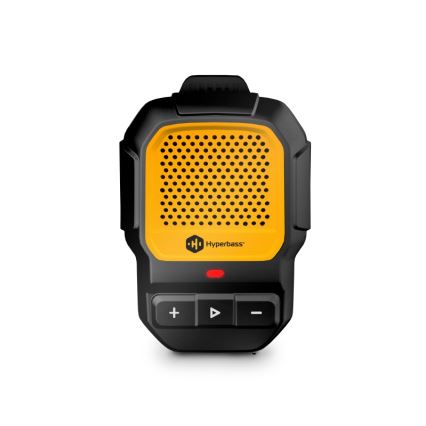 CONNECT IT HSP-1010-BK - Bezdrátový reproduktor s mikrofonem ClipBEAT 2W/5V 560 mAh IPX7 černá/žlutá