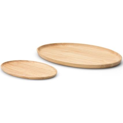 Continenta C3285 - Servírovací podnos 36,5x25 cm gumovník