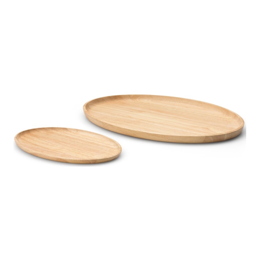 Continenta C3285 - Servírovací podnos 36,5x25 cm gumovník