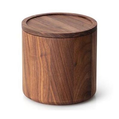 Continenta C4273 - Dřevěná dóza 13x13 cm ořech