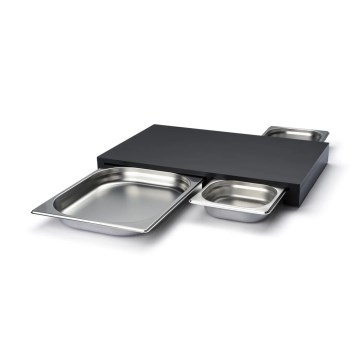 Continenta C5328 - SADA Kuchyňské prkénko 49,5x32,5 cm + 3x mísa duracore