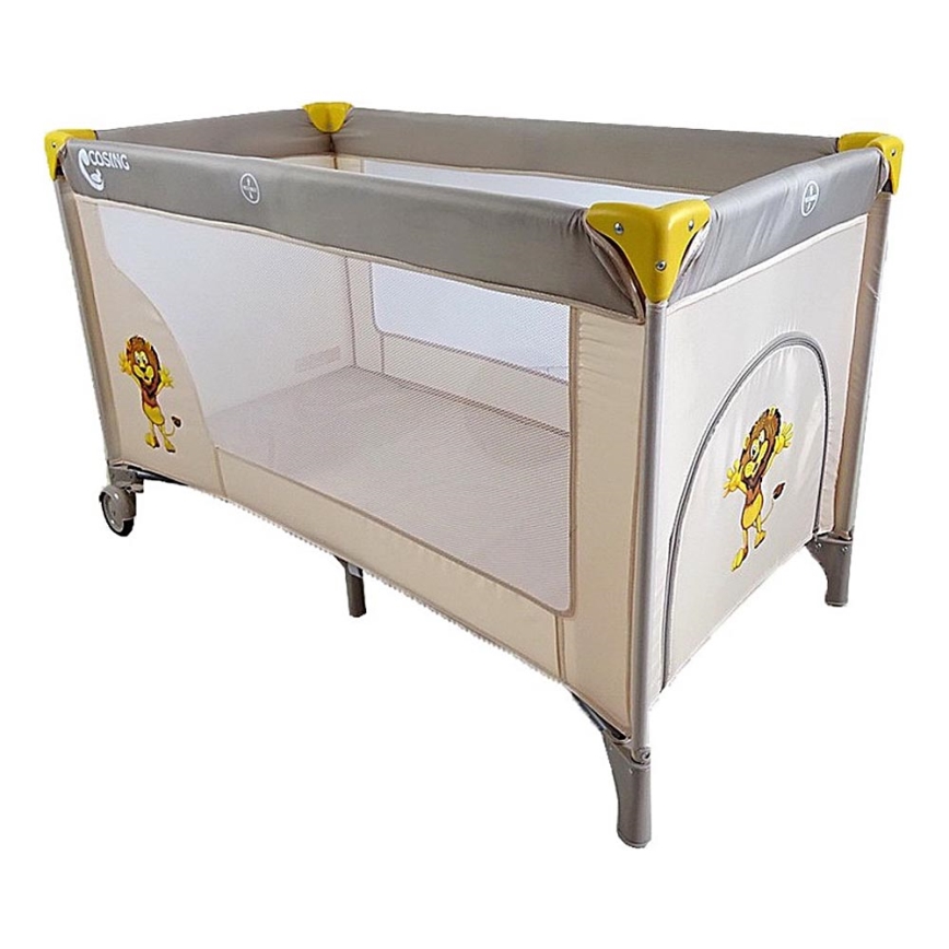 COSING - Cestovní postýlka ADAM Lion Beige