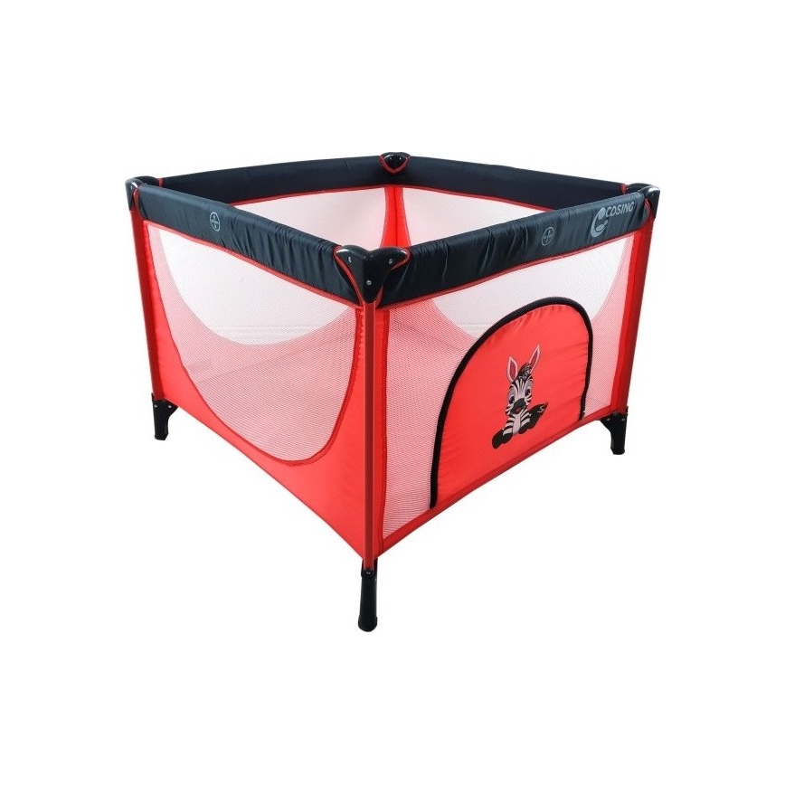 COSING - Dětská ohrádka EMA Zebra Red