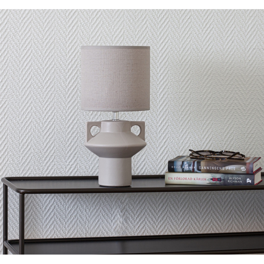 Cottex - Stolní lampa MATEO 1xE14/8W/230V béžová