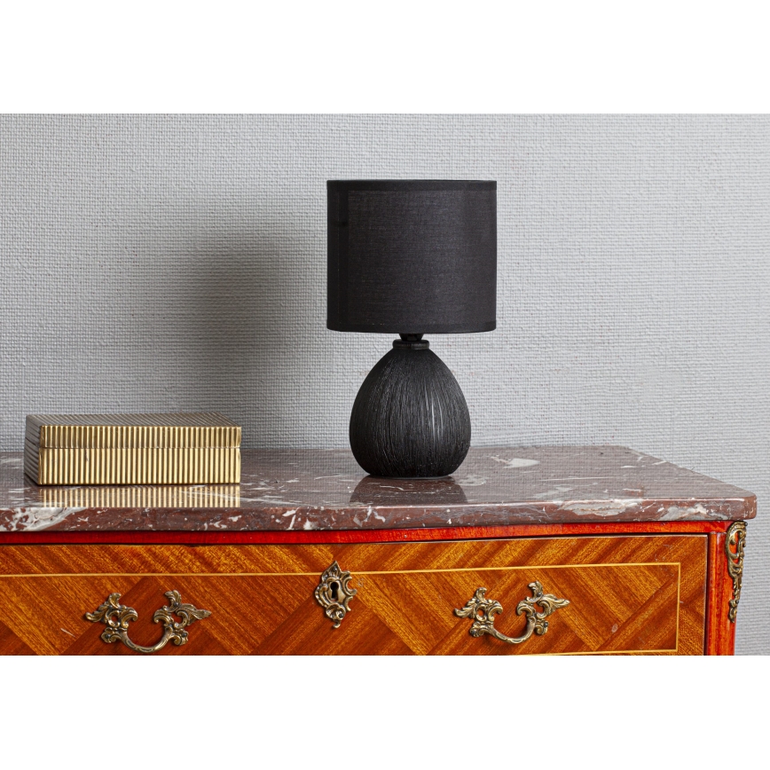 Cottex - Stolní lampa MADISON 1xE14/8W/230V černá