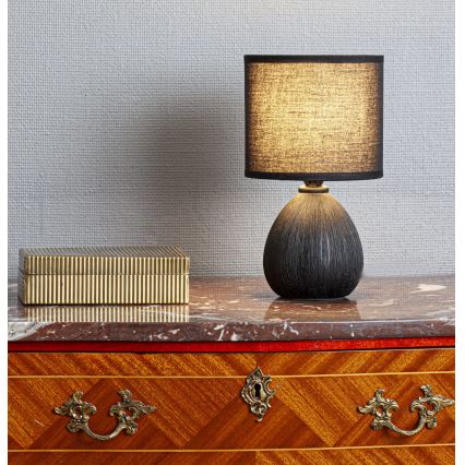 Cottex - Stolní lampa MADISON 1xE14/8W/230V černá