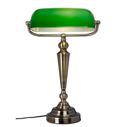 Cottex - Stolní lampa THE BANKER 1xE27/60W/230V