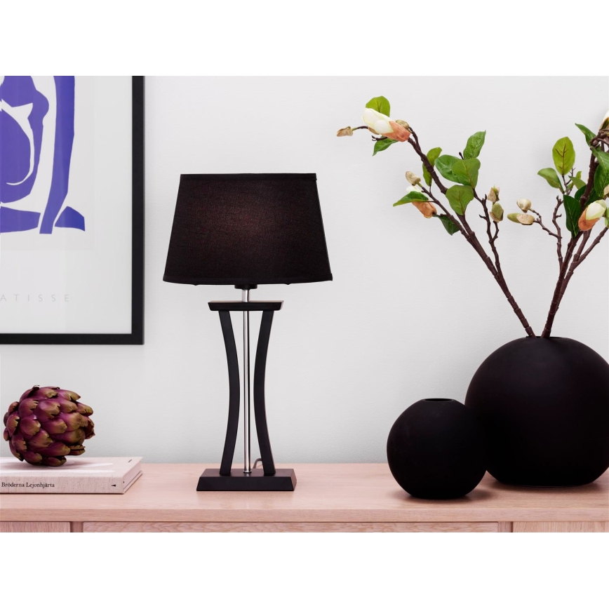 Cottex - Stolní lampa NEW CHELSEA 1xE14/40W/230V černá