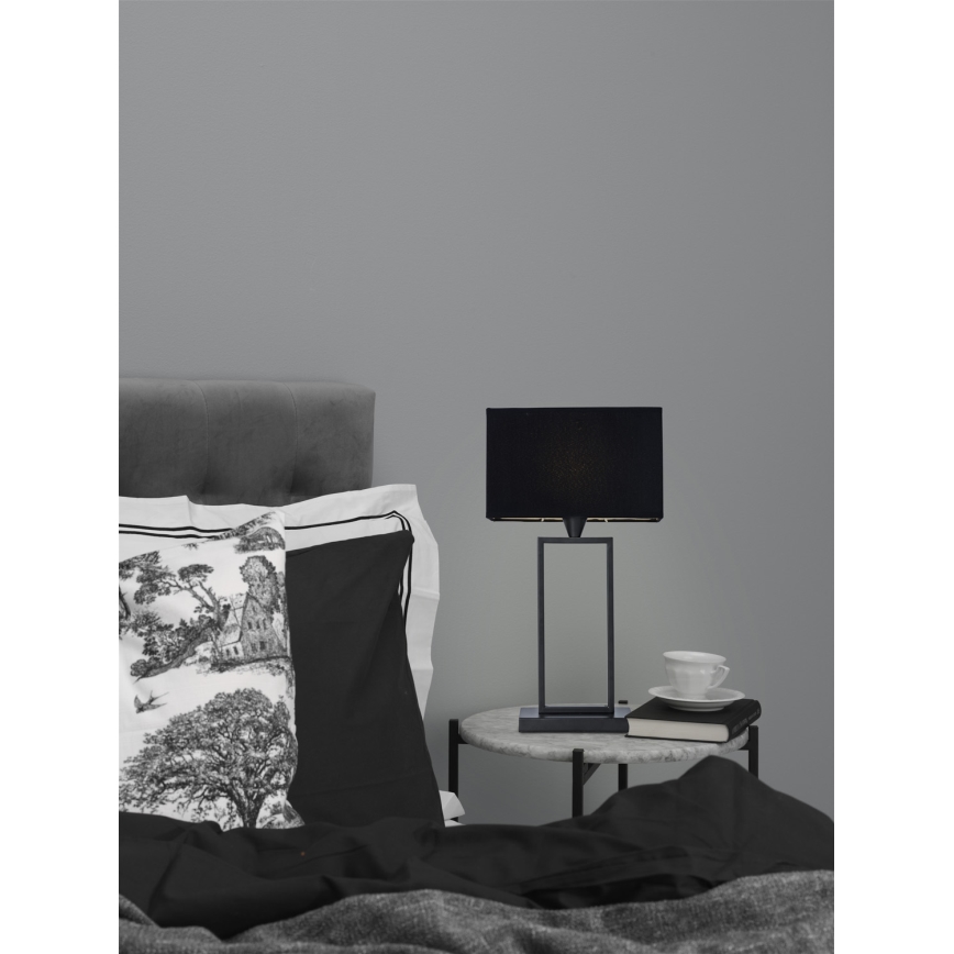 Cottex - Stolní lampa KENSINGTON 1xE14/40W/230V černá
