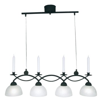 Cottex - Lustr na lanku FLORENS 4xE14/40W/230V